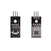 Modul DS18B20-blok bangunan elektronik Sensor suhu 18B20 Digital bus tunggal