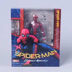 Shf Beweegbare Ps4 Spider-Man Handkantoor Model Spiderman Action Figure Spider Man Terug Naar School Seizoen Model Speelgoed