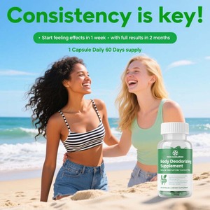 Cápsulas de clorofila líquida natural para desintoxicación, desodorante <span class=keywords><strong>interno</strong></span> y soporte inmunológico Cápsulas de desintoxicación a base de plantas - Product Image 4