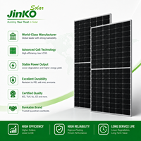 Panel Surya Bifasial Jinko Tier 1 630w 650w Kaca Ganda Tipe-N Modul PV Mono