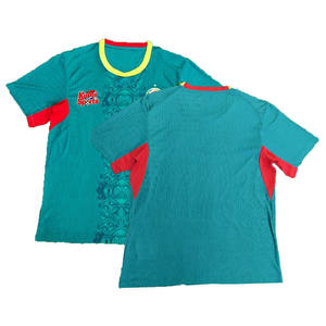 Camisa da Seleção Nacional de Futebol do Senegal, Versão para Fãs 2526, Camiseta de Secagem Rápida, Confortável e Respirável, Uniforme de Futebol 100% - Product Image 2