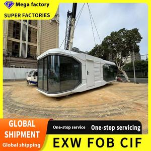 Tech-Savvy Maison en conteneur résidentielle intégrée Capsule en acier préfabriquée de style luxe sauvage pour villa ou appartement chez l'habitant - Product Image 4