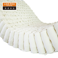 Matelas de lit King Size à ressorts ensachés individuels en acier de qualité Sleepwell, 7-9 zones, Euro Top