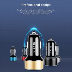 4.8A 5V ที่ชาร์จในรถยนต์ 2 พอร์ตชาร์จเร็วสำหรับซัมซุง หัวเว่ย ไอโฟน <span class=keywords><strong>14</strong></span> อะแดปเตอร์ชาร์จในรถยนต์แบบ <span class=keywords><strong>USB</strong></span> คู่อลูมิเนียมอเนกประสงค์ - Product Image 4