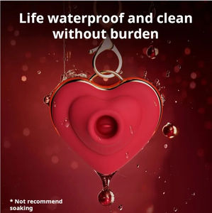 Nieuwe Sprong Voor Ei Volwassen Speelgoed Liefde Zuigen Trillingen Hart Sterke Mute Usb Power Sex <span class=keywords><strong>Dildo</strong></span> Vrouwelijke Masturbatie Seksspeeltjes - Product Image 4