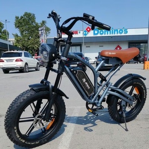 Bicicleta Eléctrica JANSNO X50 de AU Warehouse, Bicicleta Eléctrica Todoterreno con Doble Batería de 17AH para Montaña, Nieve y Viajes por Carretera - Product Image 2