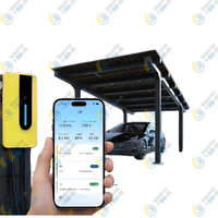 Pengisi Daya Surya PV AC 2-Kanal Baru, Grid-Tie Off-Grid Mode Ganda, Kotak Dinding, Manajemen Energi Cerdas, Bersertifikasi CE, OCPP1.6J 22kW