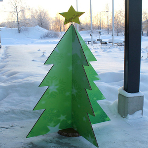 Nhà Máy Bán Hàng Trực Tiếp Giáng Sinh Các Tông Trang Trí Santa Claus Tông Cây Giáng Sinh - Product Image 5