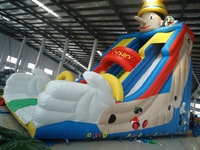 Familie Gebruik Kleine Opblaasbare Uitsmijter Kinderen Springen Csatle Met Glijbaan China Opblaasbare Trampoline Te Koop