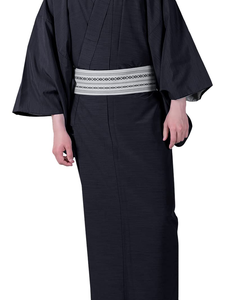 Kimono Tradicional Japonés para Hombre, Bata de Baño, Traje de Sauna, Piel Sintética, Color Sólido, Otoño, Disfraz de Asia-Pacífico - Product Image 1