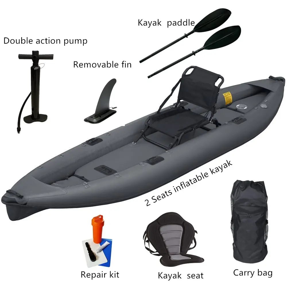 Kayak/kayak gonfiabile/canoa kayak da pesca kayak da mare gonfiabile barca da pesca Kayak gonfiabile punto di caduta