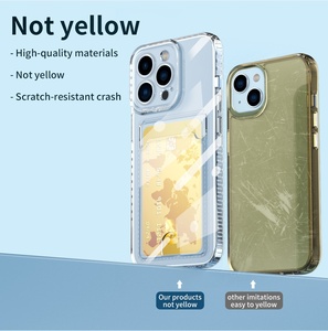 Funda Transparente Anti-Amarillamiento de TPU para Mujer, para Redmi Note 13 <span class=keywords><strong>Pro</strong></span> 5G 14C/14Pro Plus y Turbo 4 <span class=keywords><strong>Pro</strong></span>, con Tarjetero, Zituo - Product Image 5
