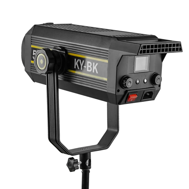 500w Powerful Bi-color Led Cob Video Light for Film Broadcast Livestream Studio Photography Video Production