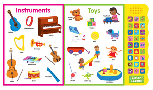 หนังสือเสียง<span class=keywords><strong>คำ</strong></span><span class=keywords><strong>ศัพท์</strong></span>เบื้องต้นแบบอินเทอร์แอคทีฟ หนังสือเสียงสำหรับการเรียนรู้คำศัพท์เบื้องต้นสำหรับเด็กวัยหัดเดิน เด็กก่อนวัยเรียน หนังสือเสียงเพื่อการศึกษาแบบหลายประสาทสัมผัส - Product Image 4