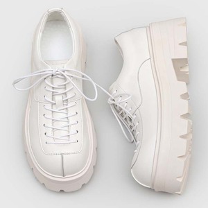 Chaussures Derby à lacets pour hommes 2026, à semelle épaisse, rehaussantes, noires, tendance, décontractées, style niche, grandes tailles - Product Image 4