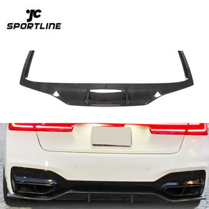 Pour <span class=keywords><strong>BMW</strong></span> Série 7 G11 M-SPORT Carbone Pare-chocs Arrière Diffuseur Lèvre Spoiler 2019 <span class=keywords><strong>2020</strong></span> - Product Image 1