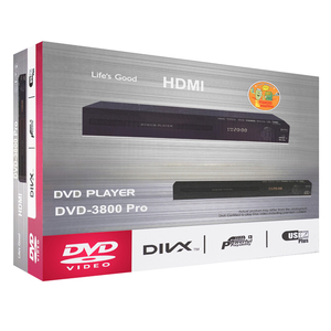 Lecteur DVD 3D de haute qualité Life's Good DVD-3800 Pro avec entrée complète pour la maison - Product Image 6