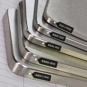 Hiện đại 304 thép không gỉ 304 Countertop cho nhà bếp tích hợp liền mạch Hàn chìm chống xước Tủ đảo <span class=keywords><strong>MDF</strong></span> - Product Image 6