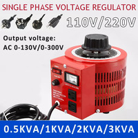 Régulateur de tension à découpage SVC personnalisé TDGC2-1KVA 1000W 110V pour commande de servomoteur, monophasé, en cuivre, réglable 0-130V AC