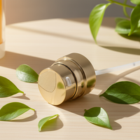 Nouvelle Arrivée Flacons Pompe Airless à Double Chambre en ABS et PP pour Sérums et Crèmes Visage, avec Bouchon à Vis, 300ml