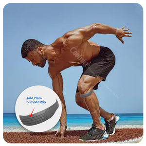 Rodilleras Rótula Correa de soporte de rodilla Estabilizador de tendón rotuliano ajustable Banda de silicona <span class=keywords><strong>para</strong></span> ejercitador Rodilla - Product Image 2
