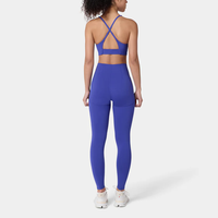 Service OEM Leggings de yoga et de fitness pour femmes, sans couture, à taille haute, avec bande de maintien intégrée, effet froncé invisible, unis et sculptants