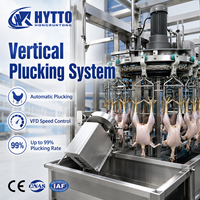 Solution d'abattage mobile CE 1000BPH pour volailles, ligne d'abattage de poulets, équipement d'abattage, système d'abattoir en conteneur
