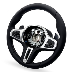 Volant complet en cuir noir vintage pour BMW F02 M340i <span class=keywords><strong>M4</strong></span> M6 F15 G82 X7 F10 M5 - Product Image 2