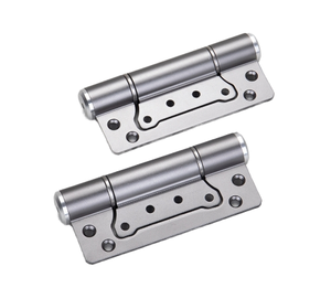 Wholesale LINRUN D-122 Aluminum <b>Spring</b> Hinges 4mm for Wooden <b>Doors</b> Cabinets Butterfly-shaped Hidden Traditional Design Easy - Product Image 3