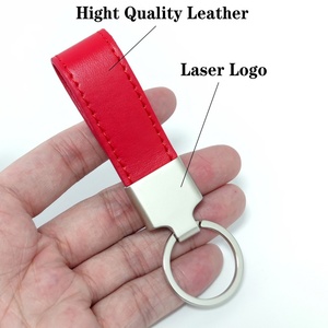 Custom Leather Key Chain Keyring Manufacturer Wholesale Bulk Handmade Car Brand Logo Custom Leather <b>Keychain</b> - Product Image 4