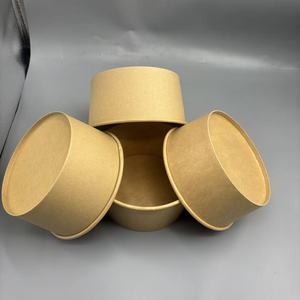 Bol en papier laminé PE, double revêtement PE, bol en papier biodégradable, bol en kraft écologique - Product Image 1