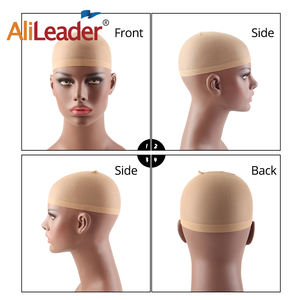 AliLeader vente en gros, emballage personnalisé, 2 pièces/sac, bonnet de bas de perruque pour la fabrication de perruques - Product Image 3