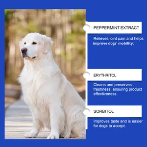 Compléments alimentaires <span class=keywords><strong>pour</strong></span> soulager les articulations des <span class=keywords><strong>chiens</strong></span> - <span class=keywords><strong>Complément</strong></span> <span class=keywords><strong>alimentaire</strong></span> <span class=keywords><strong>pour</strong></span> favoriser la santé des articulations, réduire l'inflammation, restaurer le cartilage 60 ml/2 fl.oz - Product Image 4