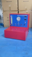 Probador de Bomba de Combustible Automotriz de 12V 20A, Equipo de Material de Hierro para Detectar Corriente, Voltaje, Flujo y Presión en Pruebas de Bombas de Aceite