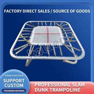 Mini <span class=keywords><strong>trampoline</strong></span> <span class=keywords><strong>de</strong></span> gymnastique intérieur/extérieur <span class=keywords><strong>de</strong></span> 8 pieds avec cadre métallique durable <span class=keywords><strong>pour</strong></span> la perte <span class=keywords><strong>de</strong></span> poids et la combustion des graisses - Product Image 6