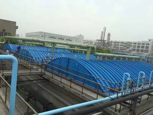 Usine <span class=keywords><strong>de</strong></span> traitement des eaux usées anti-corrosion <span class=keywords><strong>Plaque</strong></span> <span class=keywords><strong>de</strong></span> couverture <span class=keywords><strong>de</strong></span> réservoir d'eaux usées en fibre <span class=keywords><strong>de</strong></span> verre FRP avec surface lisse <span class=keywords><strong>de</strong></span> coupe en flexion - Product Image 5