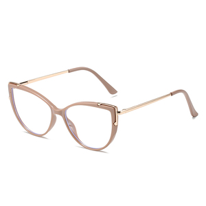 2025 TR90 Women's Metal Eyeglasses Anti-Blue Light <strong>Fashion</strong> Eyewear European Ladies Wholesale <strong>Glasses</strong> - Product Image 5
