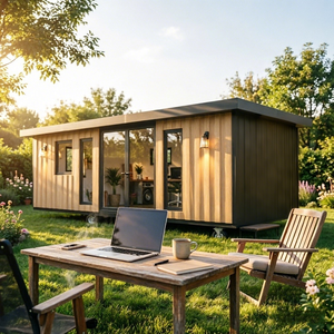 Módulo <span class=keywords><strong>de</strong></span> Oficina Prefabricado Modular, Cabaña <span class=keywords><strong>de</strong></span> Jardín Exterior, Diseño <span class=keywords><strong>de</strong></span> Espacio <span class=keywords><strong>de</strong></span> <span class=keywords><strong>Trabajo</strong></span> Compacto, Eficiente Energéticamente y Fácil <span class=keywords><strong>de</strong></span> Montar - Product Image 6