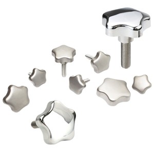 Tirador de Cajón TANJA con Forma de Estrella, Acero Inoxidable 304, Acabado Mate - Product Image 2