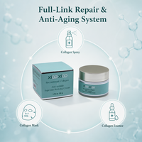 Crème hydratante anti-âge pour le visage à marque privée, raffermissante pour la ligne du menton, pour peaux sèches
