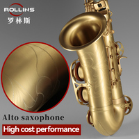 Brass Material High Grade Eb Alto Saxophone for Students Factory Price 9903 Woodwind Instrument Alto Saxophone