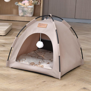 Cama Portátil para Mascotas, Ecológica, de Lujo, Sostenible, Universal, para Perros y Gatos, Tipo Tienda de Campaña, Pequeña, Desmontable, Lavable, de Tela Resistente - Product Image 6