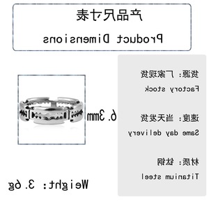 Anillo Unisex yunnique de Aleación de Zinc con Diseño Geométrico de Espiga, Joyería para Fiestas, Accesorio para el Dedo Índice - Product Image 2
