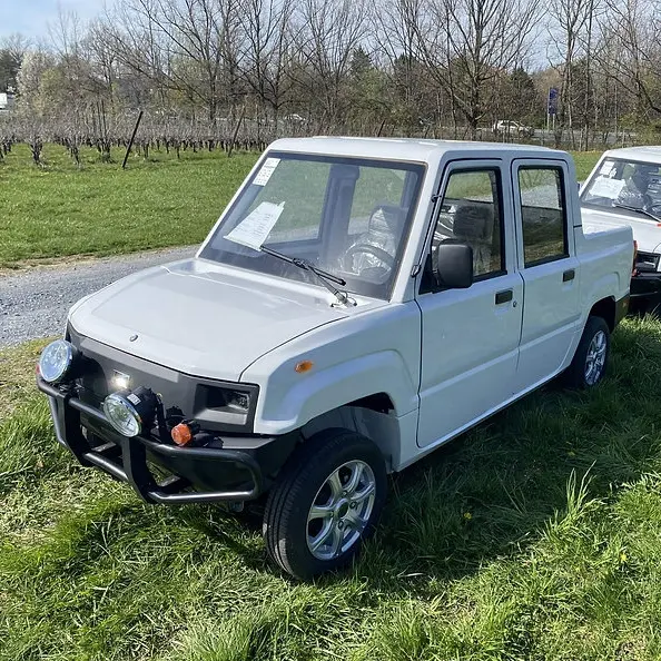 Mini Cargo Truck 4X4 Double Cabine camion voitures Pick-up Car pour Voyage en Plein Air ferme camion électro voiture