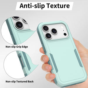 Funda Resistente a Caídas para Google <span class=keywords><strong>Pixel</strong></span> 10A 9A 8A <span class=keywords><strong>7A</strong></span> 6A 10 9 8 7 6 XL Pro Fold, Híbrida, Tipo Armadura 2 en 1, para iPhone 17 - Product Image 2