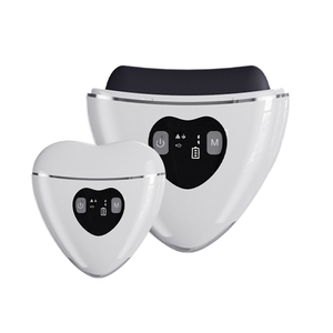 2024 Instrument de grattage Bianstone en forme de coeur électrique Gua Sha grattage masseur dispositif facial grattoir musculaire <span class=keywords><strong>vibrant</strong></span> chauffé - Product Image 2