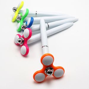 Stylo multifonction avec spinner, gyroscope pour les doigts, réduit la pression, stylo à bille publicitaire original - Product Image 3