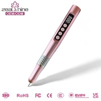 Stylo perceuse à ongles rechargeable 35000 tr/min avec lampe UV pour vernis gel, ongles à presser, outils de manucure, fournitures de beauté, perceuse à ongles