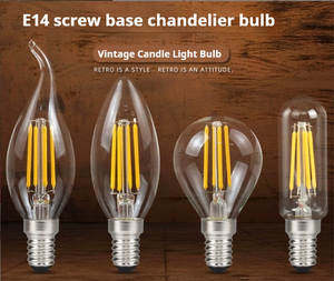 Retro Led Bóng Đèn T25 Ống 2700K Trắng Ấm Rõ Ràng Ánh Sáng Thay Đổi Độ Sáng 4W Tủ Lạnh Ánh Sáng Cho Amazon110v 220V <span class=keywords><strong>E14</strong></span> Khu Dân Cư - Product Image 6