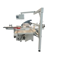 Scie à table horizontale CNC pour le bois avec moteur, portable, haute précision, écologique, scie à panneaux